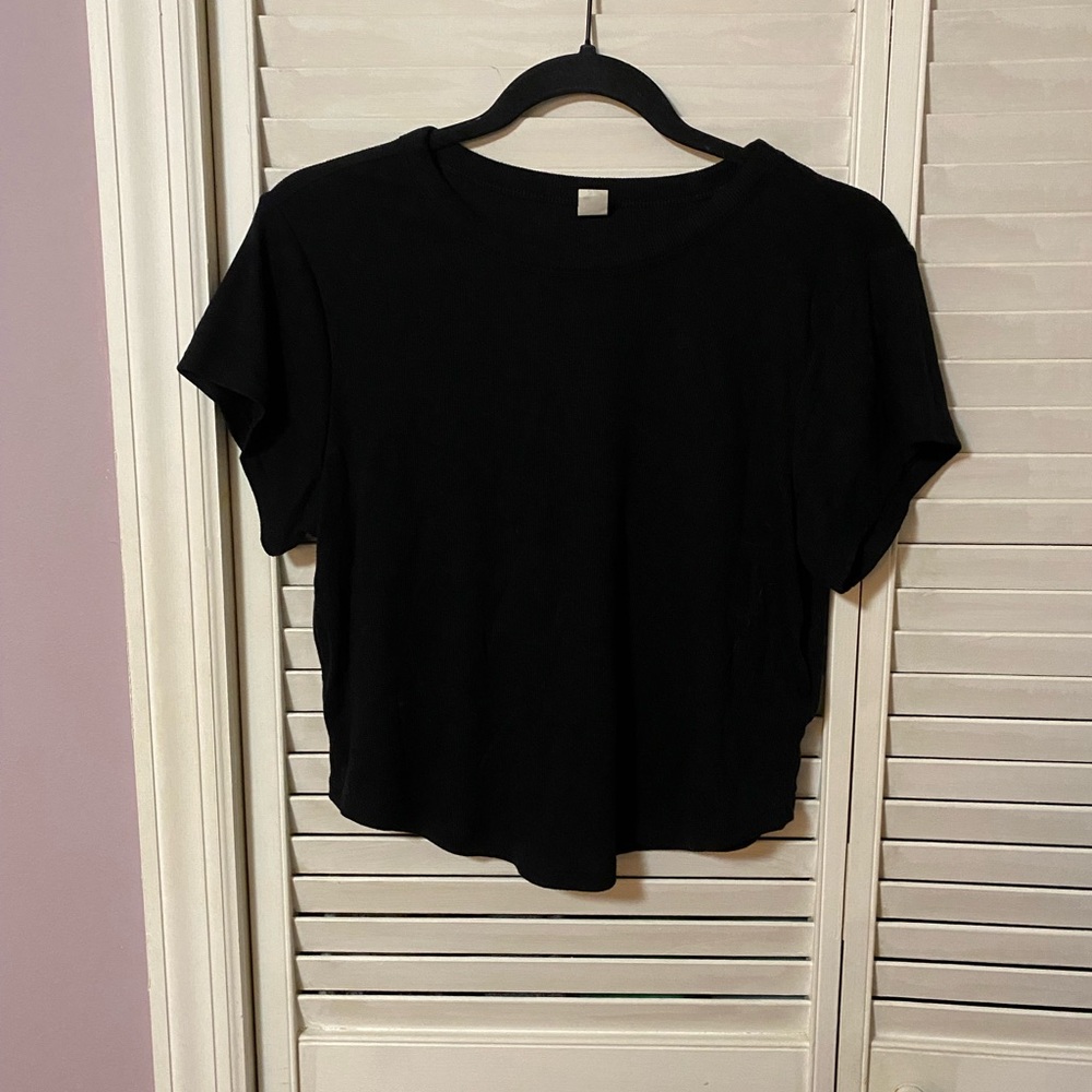 Old Navy Ultralite black tee size large